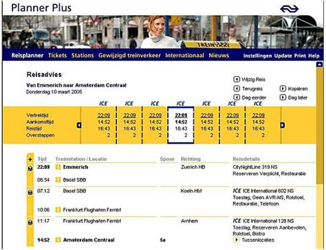 reisplanner eindhoven amsterdam.